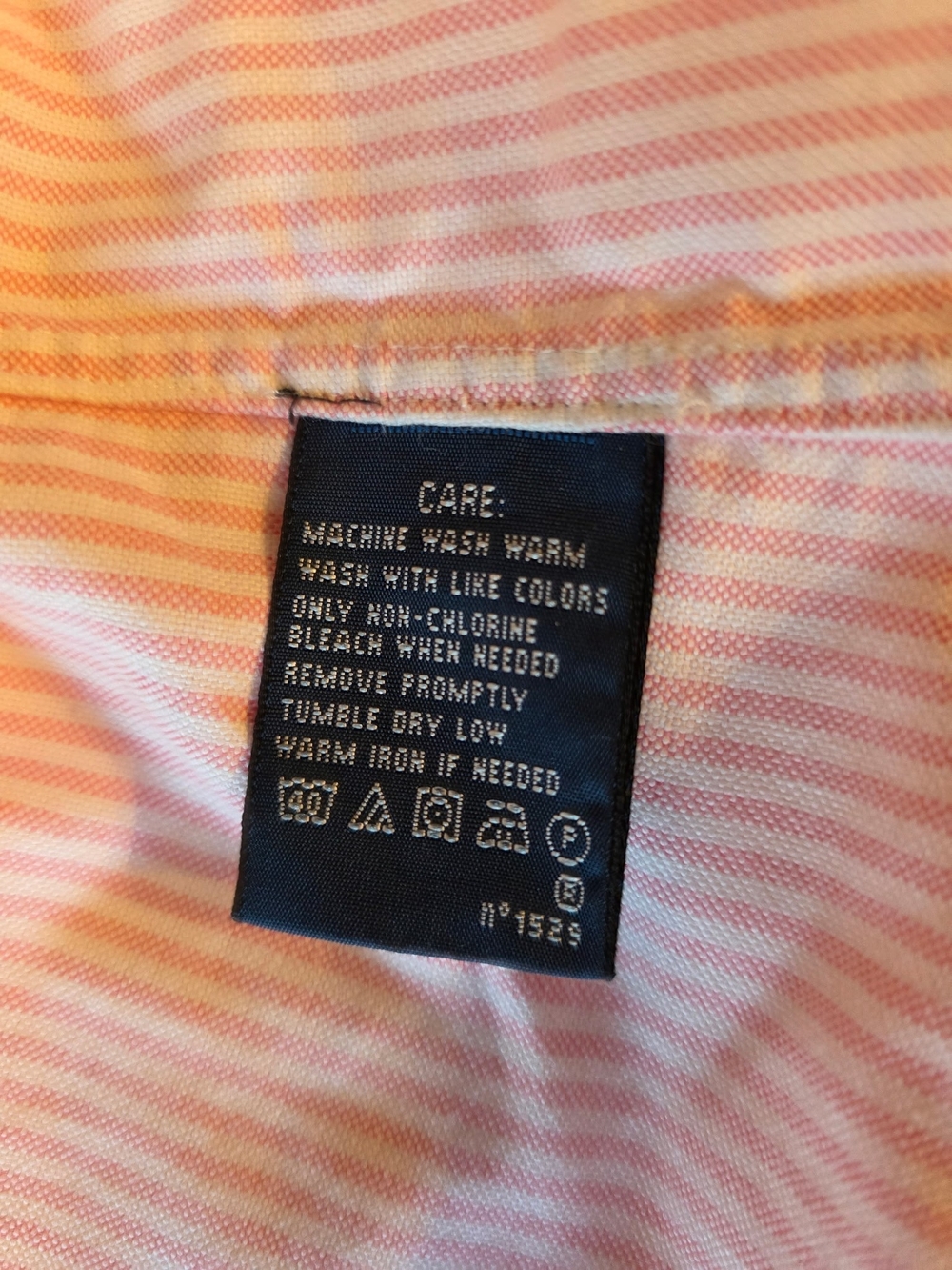 Ralph Lauren Women’s Pink Striped Button-Down Polo ~ Size 6 - Picture 8 of 11